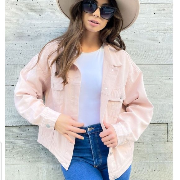 The best of Pink Denim Jacket - Picture 1 of 6
